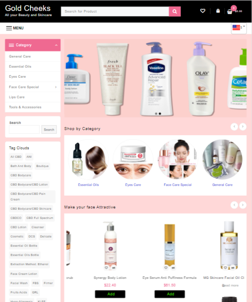 WooCommerce Store | Cosmetic